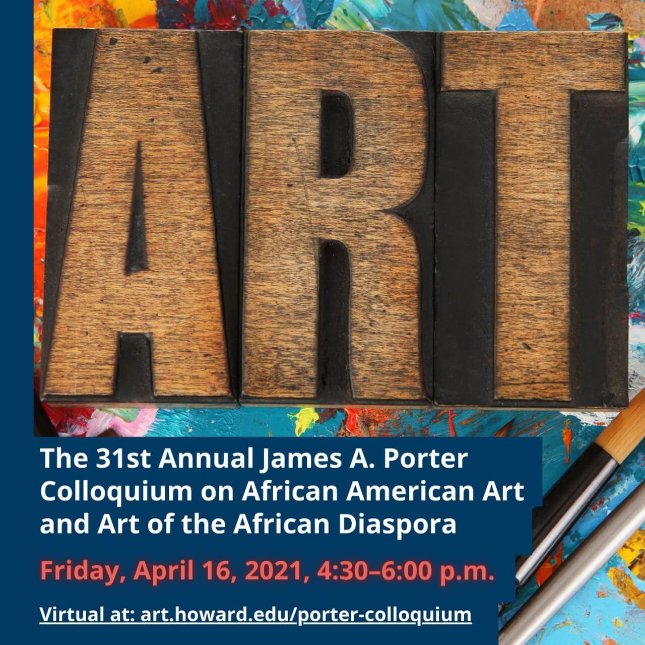 Visit the 31st Annual James A. Porter Colloquium on AfricanAmerican